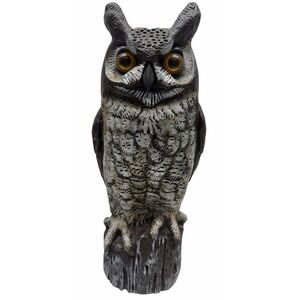 Vintage Dalen Products OWL Blow Mold 1990 Outdoor Garden Decoy 16" Made In USA